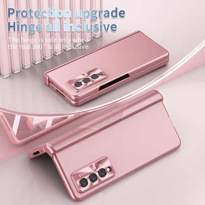 Anti-Falling Pen Holder Hard Case for Samsung Galaxy Z Fold4 5G Fold3 - casetiphone